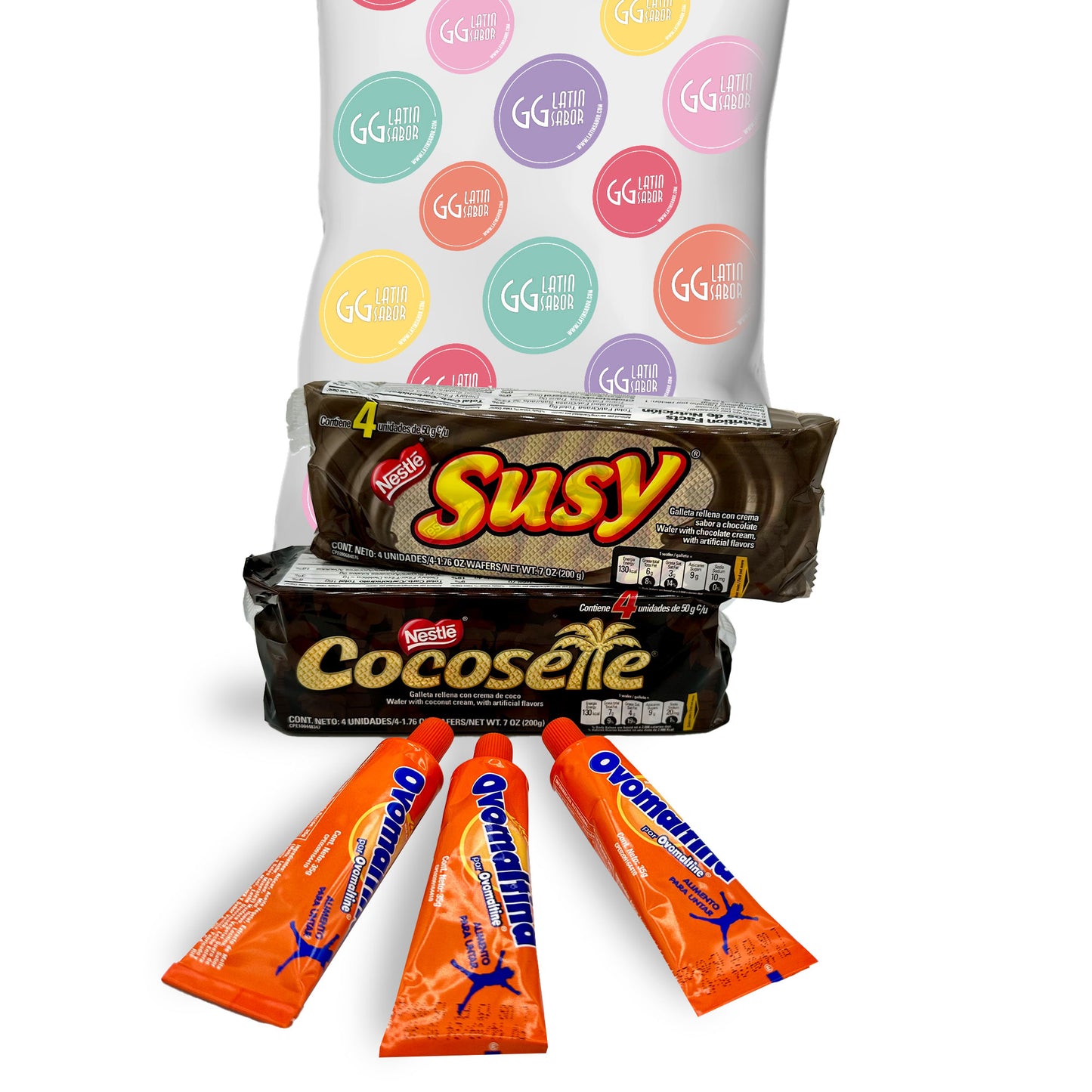 Combo GG Latin Sabor Ovomaltina - Cocosette - Susy Venezuela